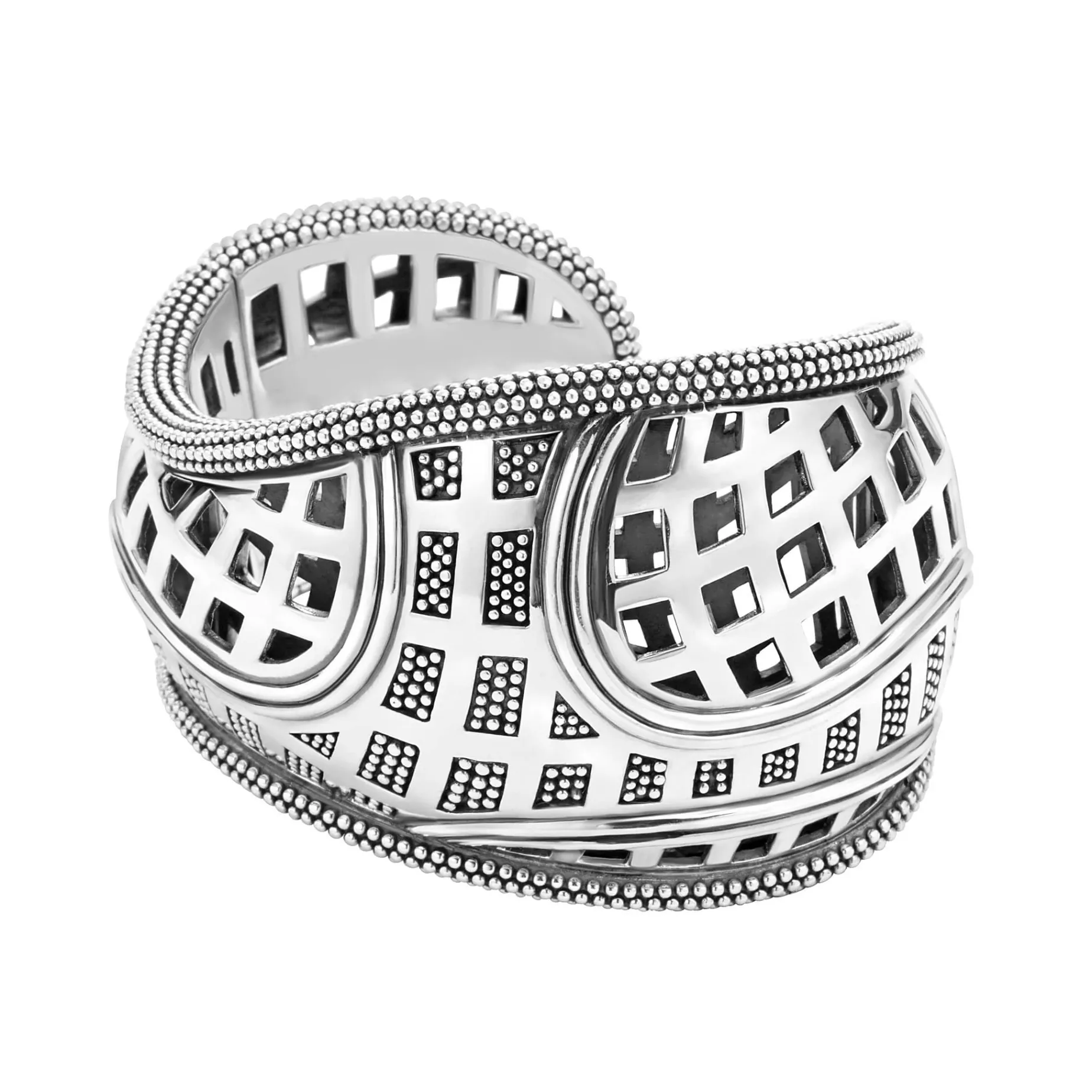 Caviar Cuff Bracelet