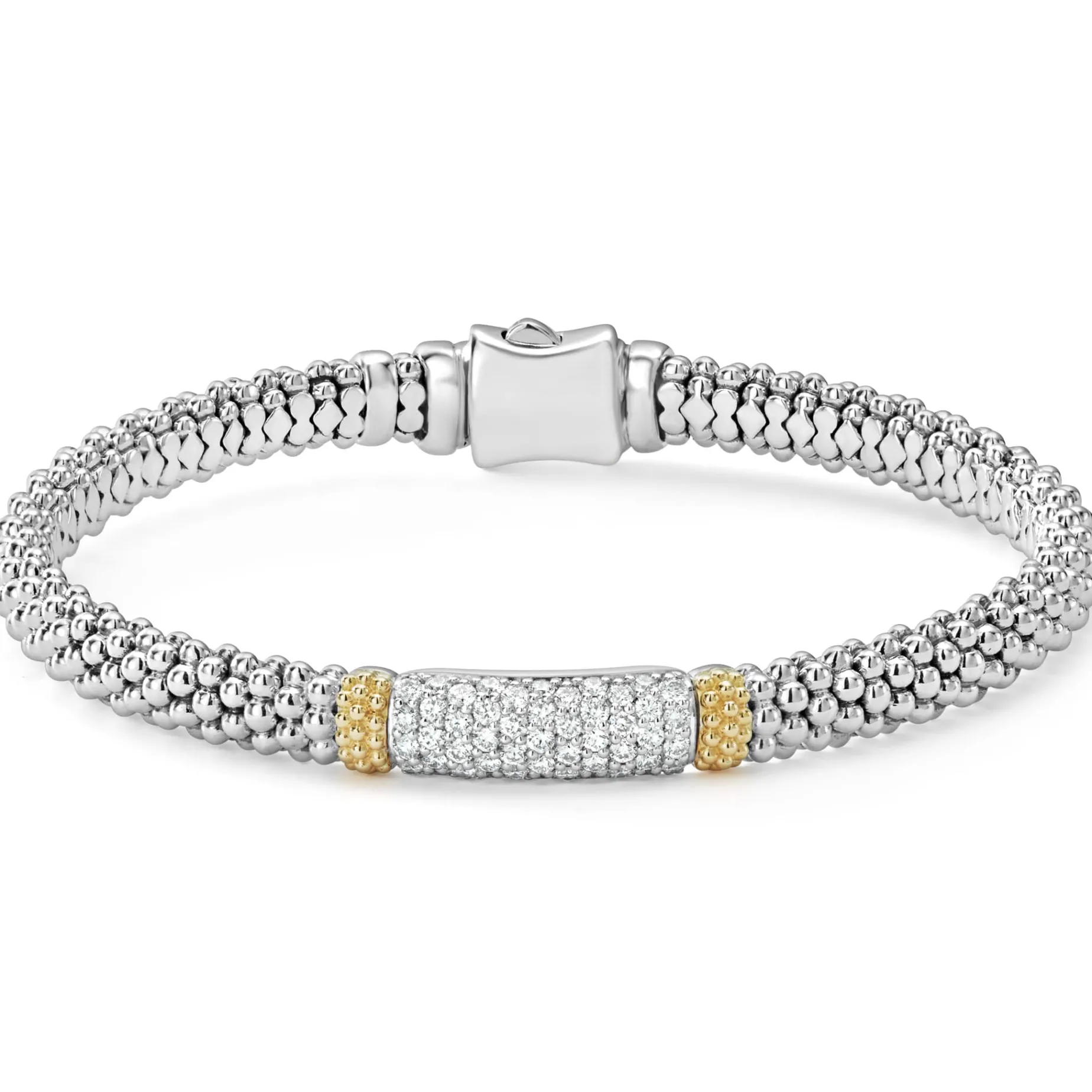 Caviar Diamond Bracelet | 6mm