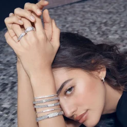 Caviar Diamond Bracelet | 9mm