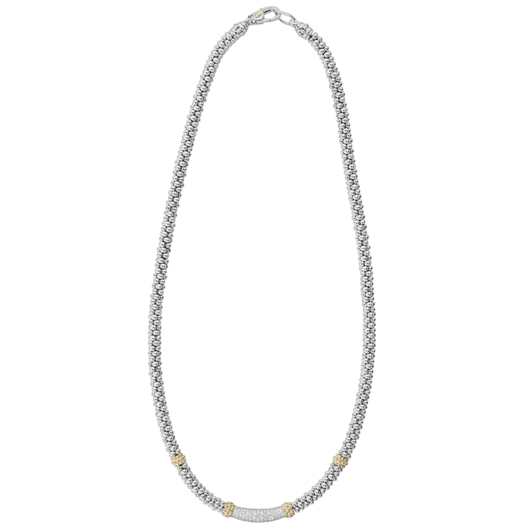 Caviar Diamond Necklace | 5mm