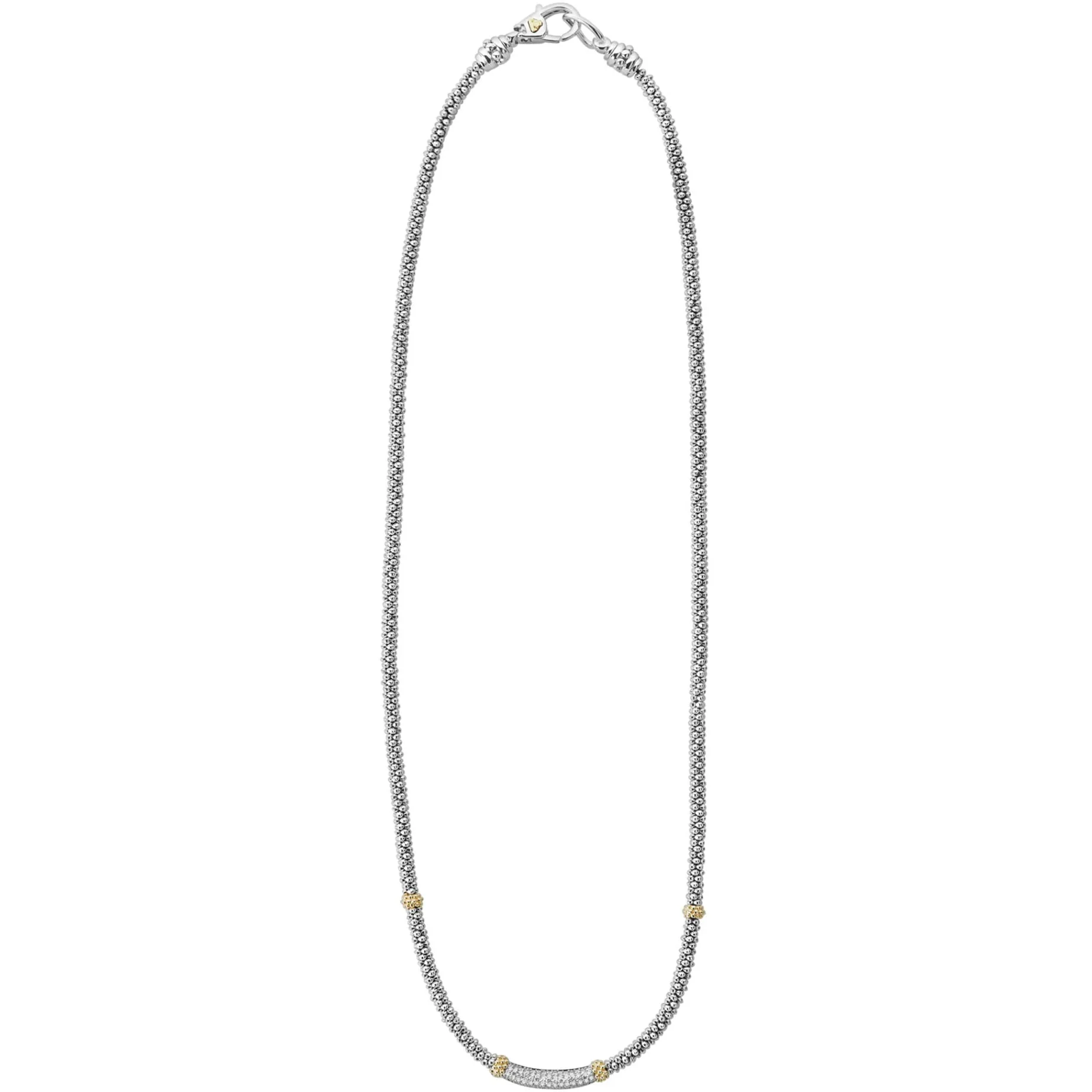 Caviar Diamond Necklace | 3mm