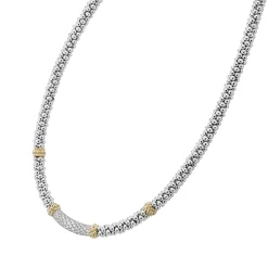 Caviar Diamond Necklace | 5mm