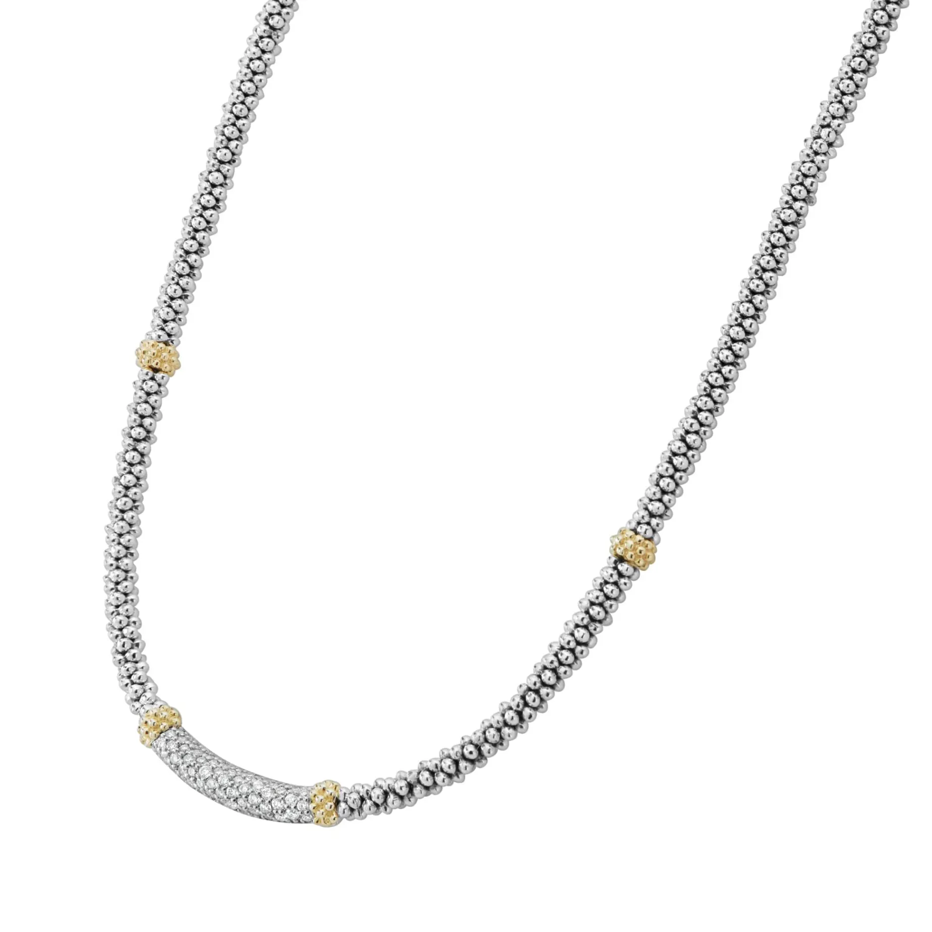 Caviar Diamond Necklace | 3mm