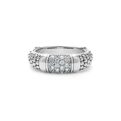 Caviar Diamond Ring