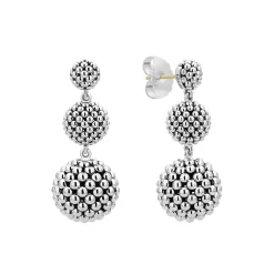 Caviar Drop Earrings