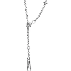 Caviar Key Diamond Pendant Necklace