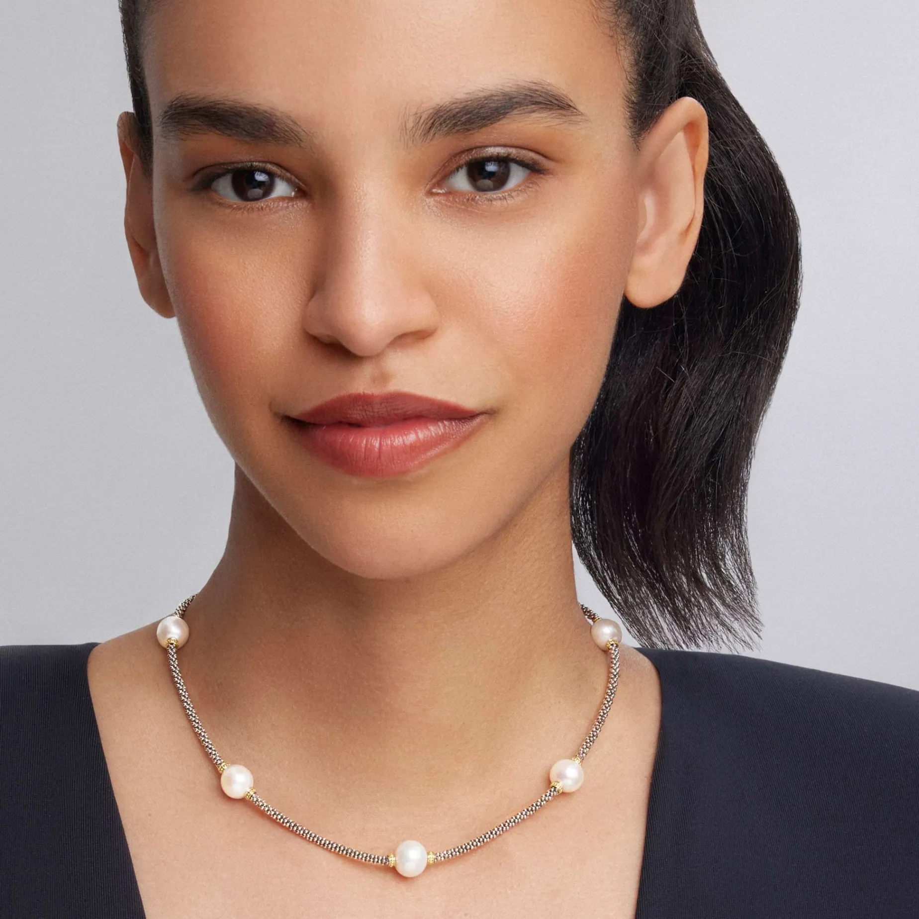 Caviar Pearl Necklace