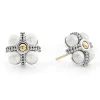 Caviar Pearl Stud Earrings