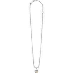 Caviar Pyramid Pendant Necklace