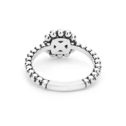 Caviar Square Diamond Ring