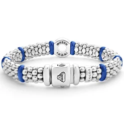 Ceramic and Diamond Circle Bracelet | 9mm