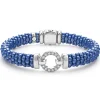 Ceramic Diamond Circle Bracelet | 9mm