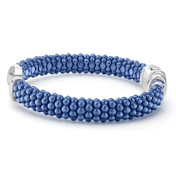 Ceramic Diamond Circle Bracelet | 9mm