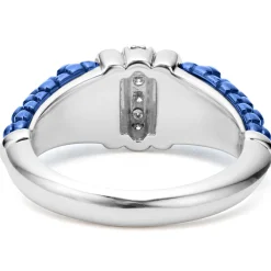 Ceramic Diamond Stacking Ring