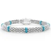 Ceramic Station Caviar Bracelet | 6mm