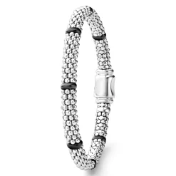 Ceramic Station Caviar Bracelet | 6mm