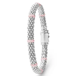 Ceramic Station Caviar Bracelet | 6mm