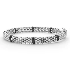 Ceramic Station Caviar Bracelet | 6mm