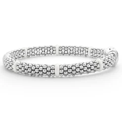 Ceramic Station Caviar Bracelet | 6mm