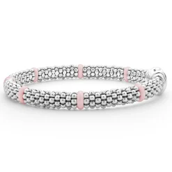 Ceramic Station Caviar Bracelet | 6mm
