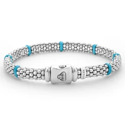 Ceramic Station Caviar Bracelet | 6mm