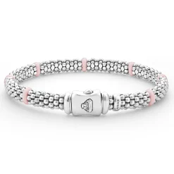 Ceramic Station Caviar Bracelet | 6mm