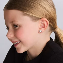 Childs First Pearl Earrings