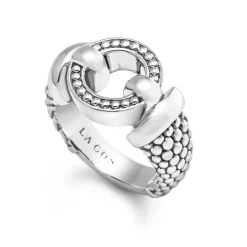Circle Caviar Ring