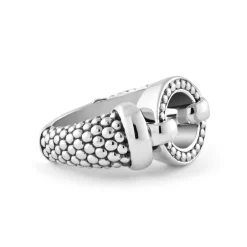 Circle Caviar Ring