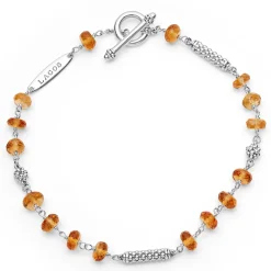 Citrine Beaded Bracelet