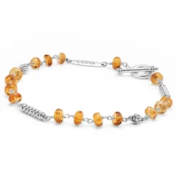 Citrine Beaded Bracelet
