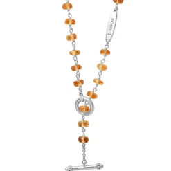 Citrine Beaded Necklace