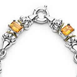 Citrine Caviar Beaded Necklace