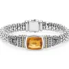 Citrine Caviar Bracelet | 9mm