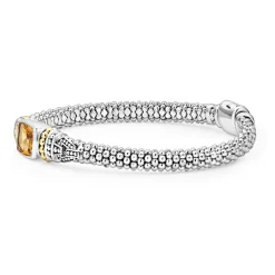 Citrine Caviar Bracelet | 6mm