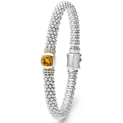 Citrine Caviar Bracelet | 6mm