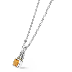 Citrine Pendant Necklace