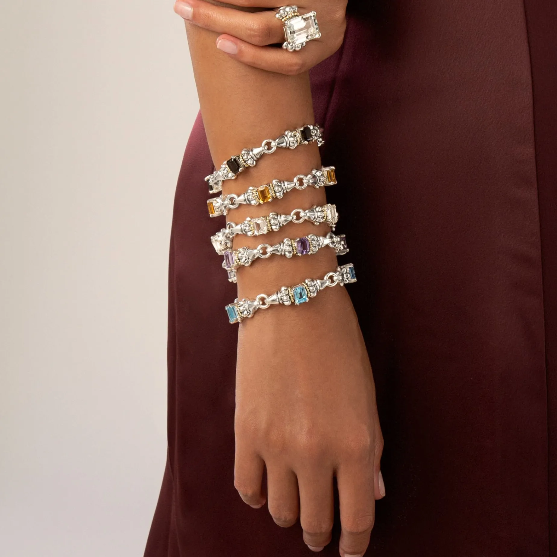 Classic Amethyst Bracelet