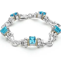 Classic Swiss Blue Topaz Bracelet