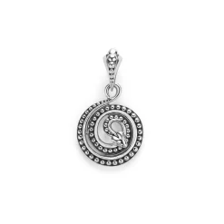 Coiled Serpent Amulet
