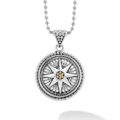 Compass Pendant Necklace