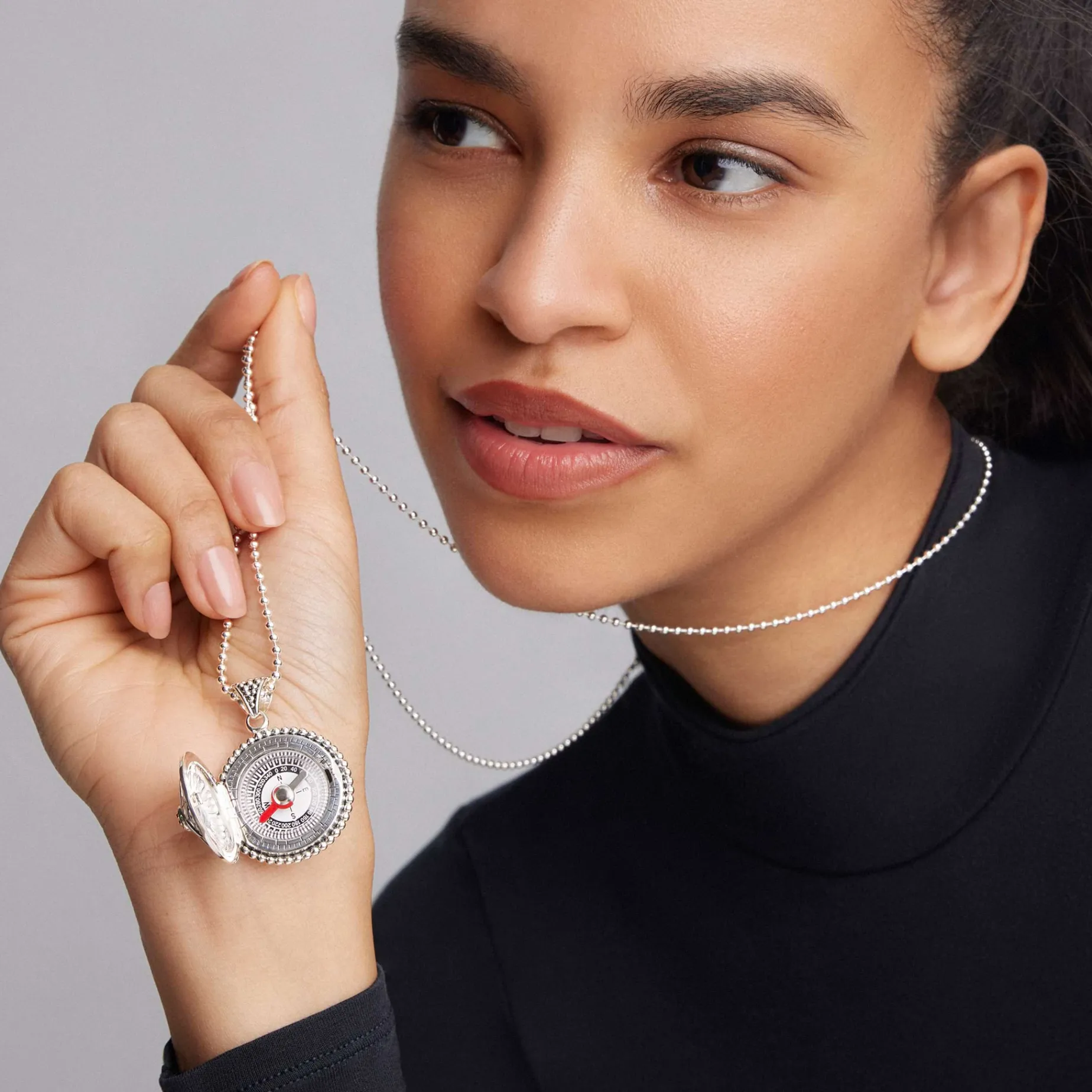 Compass Pendant Necklace