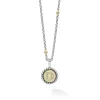 D Initial Diamond Charm Necklace