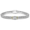 Diamond Caviar Bracelet | 6mm