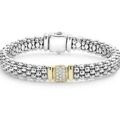 Diamond Caviar Bracelet | 9mm
