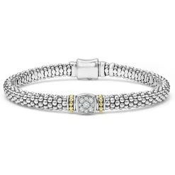 Diamond Caviar Bracelet | 6mm