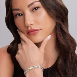 Diamond Caviar Bracelet | 9mm