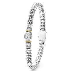 Diamond Caviar Bracelet | 6mm