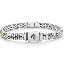 Diamond Caviar Bracelet | 6mm