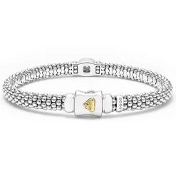 Diamond Caviar Bracelet | 6mm